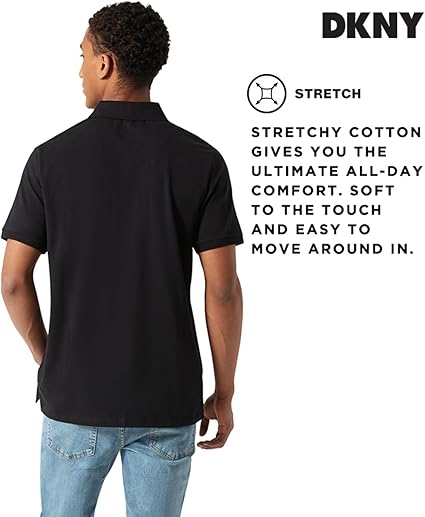 DKNY MENS ESSENTIAL POLO SHIRT